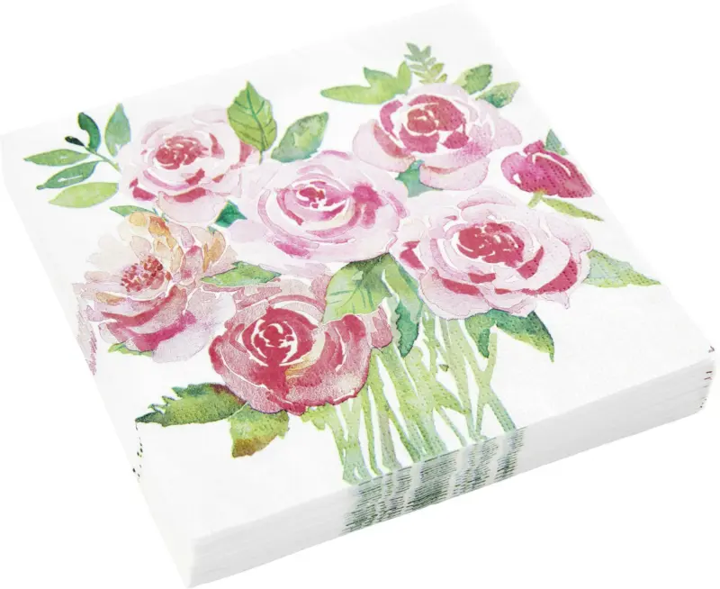 Serviette Kai in Weiß