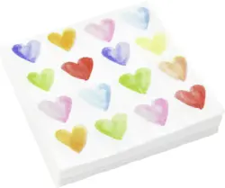 Serviette Kai in Weiß