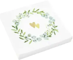 Serviette Kai in Bunt