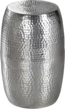 mömax Beistelltisch 'WL5.457' , Ø ca. 25 cm, silber