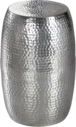 Beistelltisch 'WL5.457' , Ø ca. 25 cm, silber