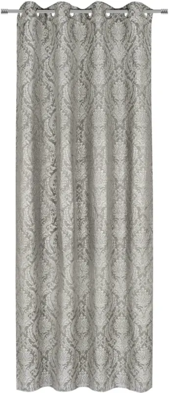 Ösenvorhang George in Silber ca. 130x245cm