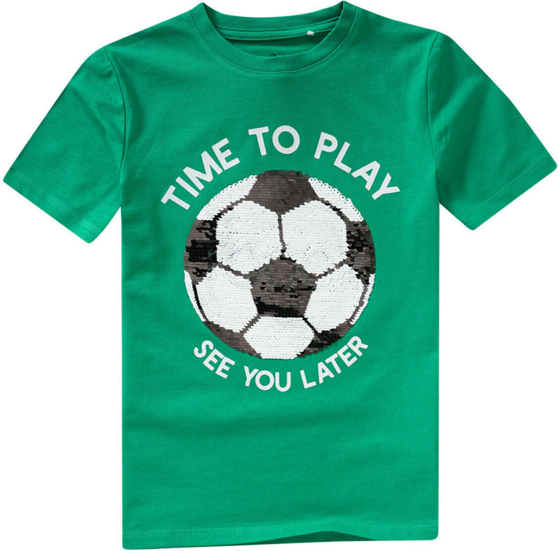 Jungen T-Shirt mit Wendepailletten (Nur online)