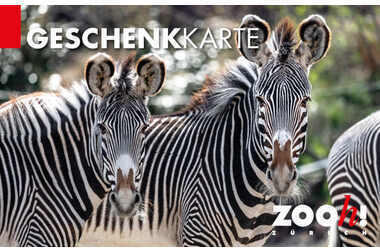Geschenkkarte Zoo Zürich variabel