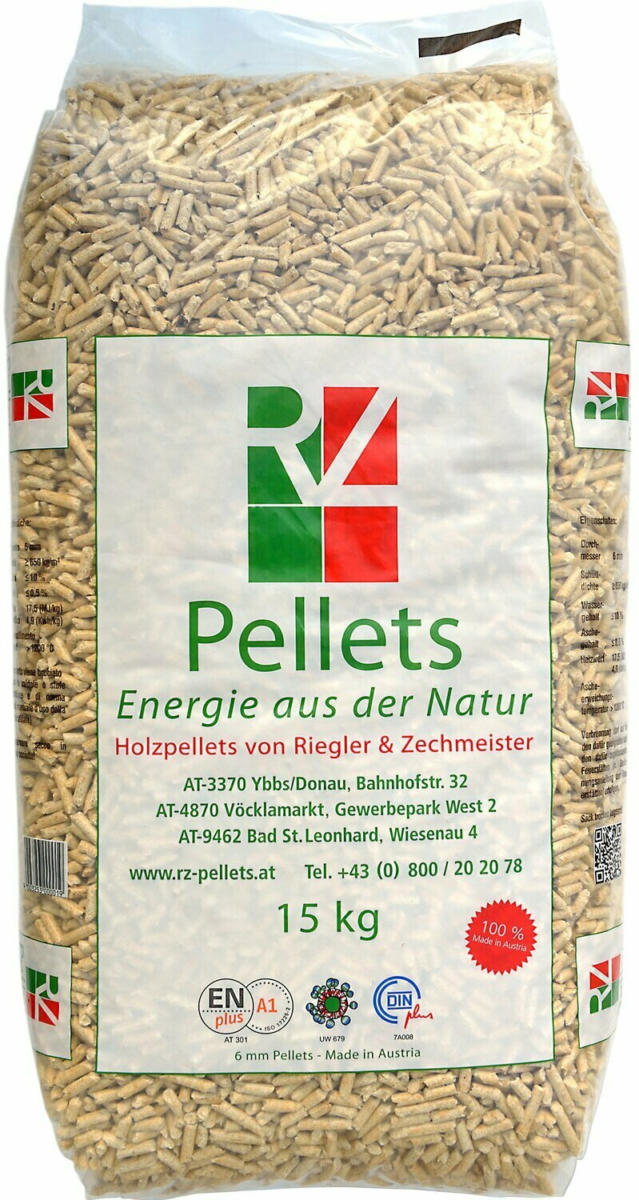 RZ Holzpellets Ø 6 mm Sackware 15 kg ️ Online von OBI wogibtswas.at