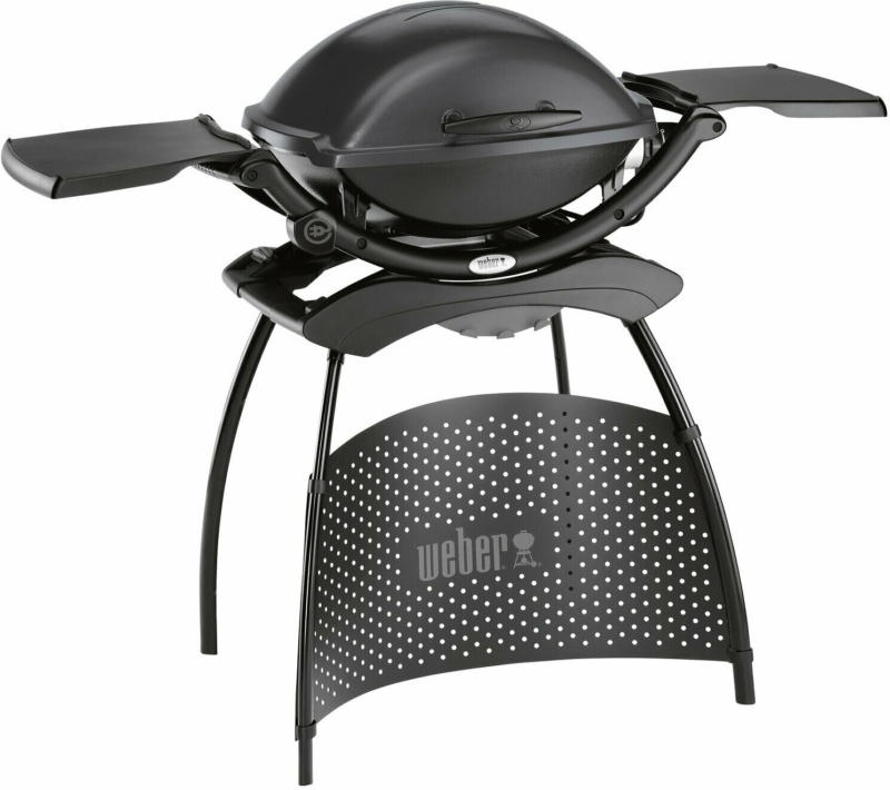 Weber Stand-Elektrogrill Q 2400 Dark Grey mit 2.200 W