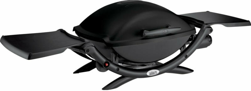 Weber Gasgrill Q 2000 mit 1 Brenner, Schwarz