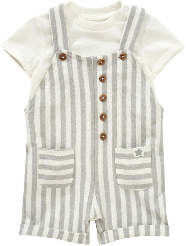 Baby Latzshorts und T-Shirt im Set (Nur online)
