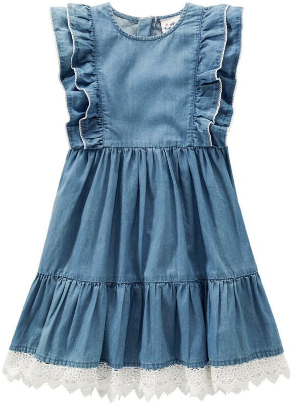 Mädchen Kleid mit Spitze (Nur online)