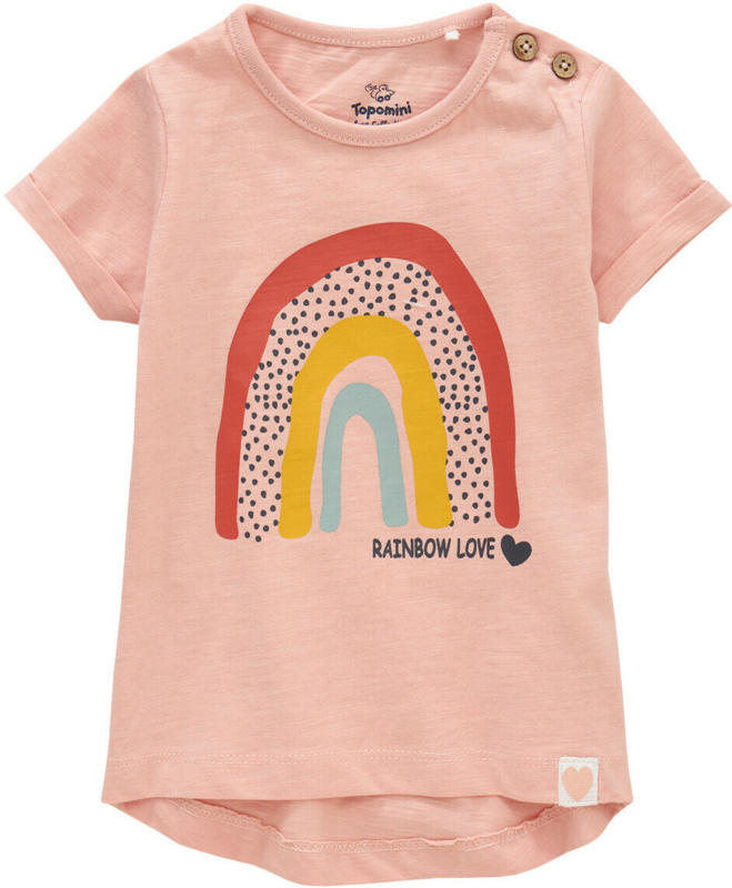 Baby T-Shirt mit Regenbogen-Print (Nur online)