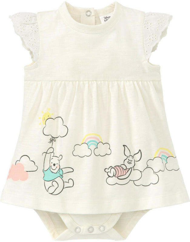 Winnie Puuh Bodykleid mit Spitzenärmeln (Nur online)