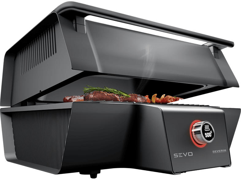 Severin Griller mit Haube PG8106 SEVO GT