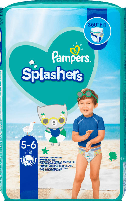 Pampers Schwimmwindeln Splashers, Gr.5-6