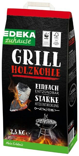 EDEKA zuhause Grill Holzkohle