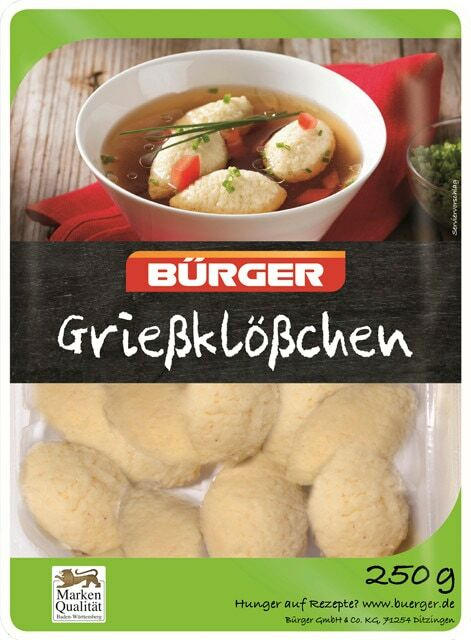 Bürger Suppeneinlage