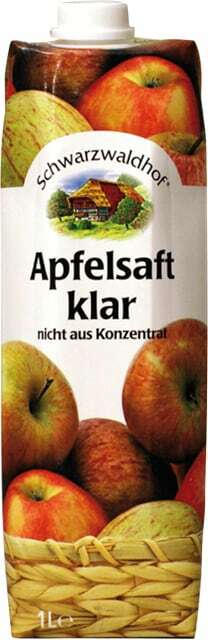 Schwarzwaldhof Apfelsaft klar oder naturtrüb