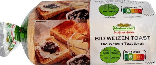 Mestemacher Bio Weizen Toast