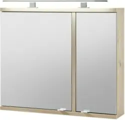 Spiegelschrank in Eichefarbe 'Troja'