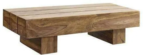 Couchtisch 'Sira' , ca. 120x45 cm, aus Sheesham