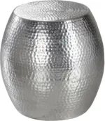 mömax Beistelltisch 'WL5.466' , Ø ca. 31 cm, silber