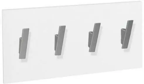 Hakenleiste 'Danu' , weiß