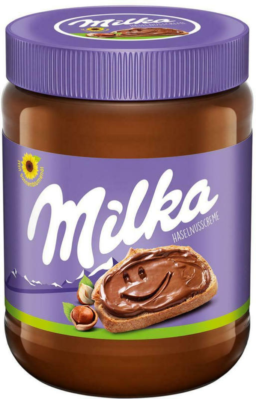 Milka Haselnusscreme