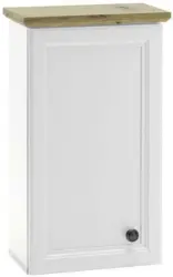 Hängeschrank in Weiss/ Eichefarbe 'Toskana'
