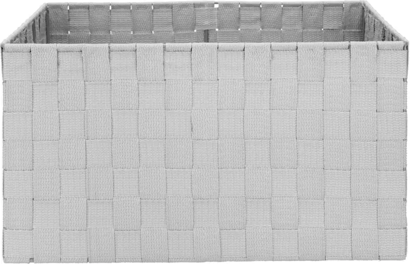 Korb Charlotte L Hellgrau