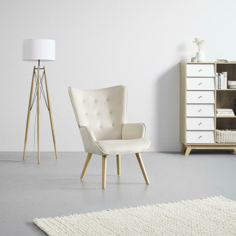 Sessel 'Celina', beige