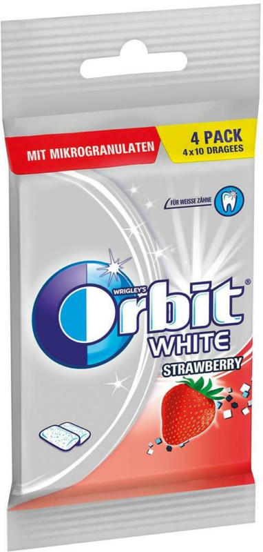 Orbit White Strawberry 4er