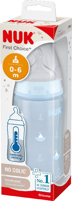 Nuk Babyflasche First Choise Temp. Control 0-6 Monate, 300ml