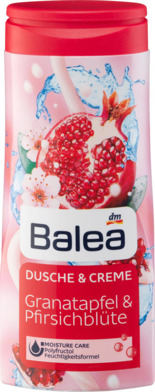 Balea Cremedusche Granatapfel & Pfirsichblüte