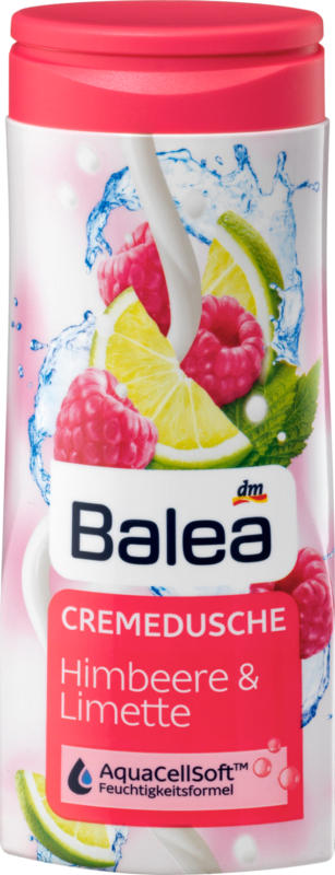 Balea Cremedusche Himbeere & Limette
