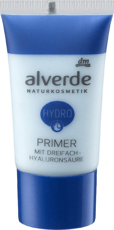 alverde NATURKOSMETIK Make-up Primer Hydro Primer mit Dreifach-Hyaluronsäure