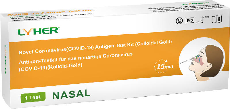 Lyher Corona Schnelltest Selbsttest