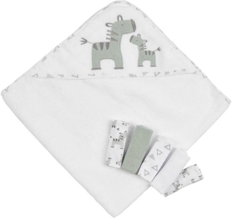 Kapuzenbadetuchset 80/80 cm
