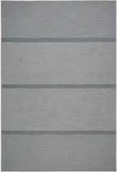 Flachwebeteppich Kate 2 in Blau/Weiß ca. 120x170cm