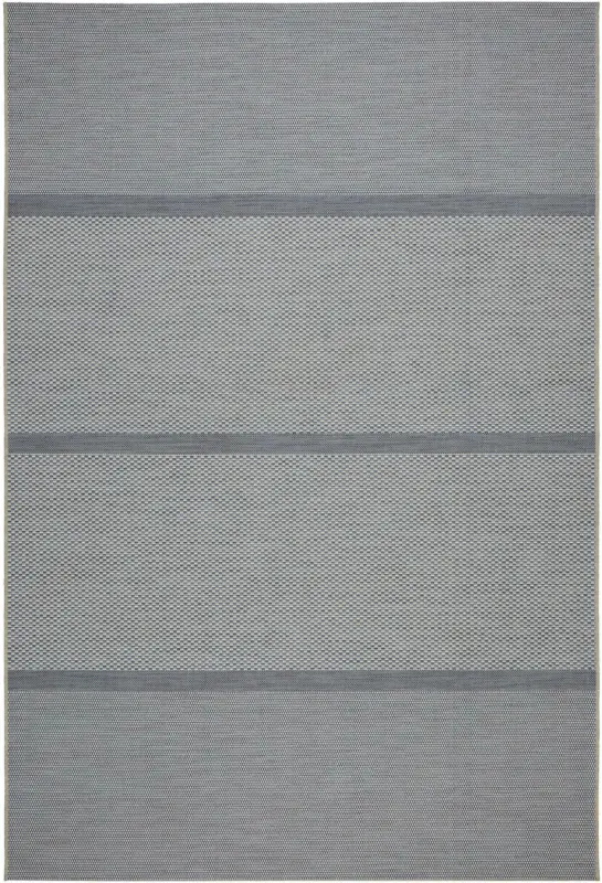 Flachwebeteppich Kate 2 in Blau/Weiß ca. 120x170cm