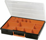 HELLWEG Baumarkt Sortierkasten „TO 717“, mit 17 Boxen, schwarz mit 17 Boxen