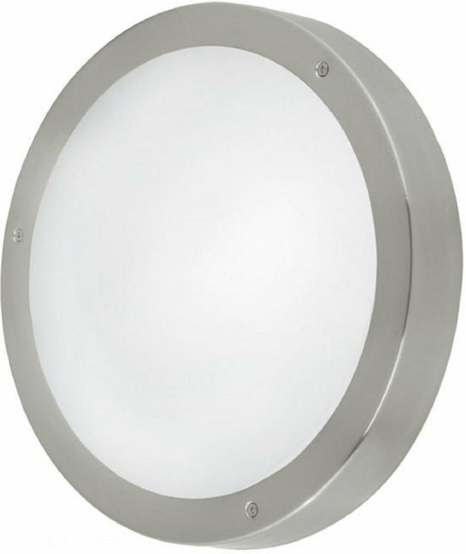 LED Außen-Wand-/Deckenleuchte „Vento 1“, Ø28,5x8 cm