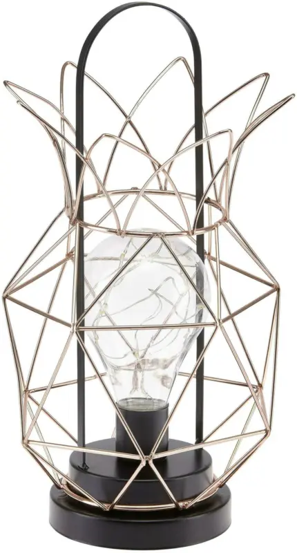 Tischleuchte Ananas aus Eisen max. 6 Watt