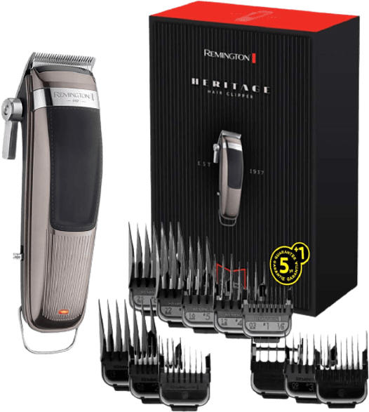 Haarschneider Grau Schwarz Heritage HC9100
