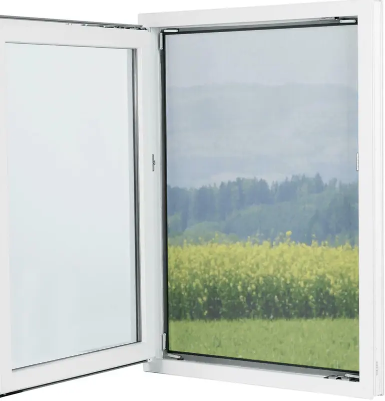 Insektenschutzgitter Easymaxx in Schwarz 130x150cm