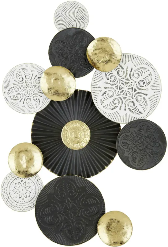 Wanddeko Circle aus Metall