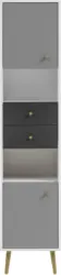 Hochschrank 'Jonte' , weiß