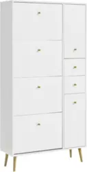 Schuhschrank 'Jonte' , weiß