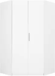 Eckschrank in Weiß