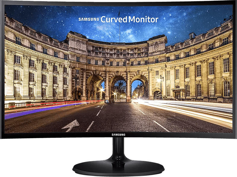 Samsung Monitor C27F390FHR Curved, 27 Zoll, FHD, 250cd, VA, 4ms, Schwarz (LC27F390FHRXEN)