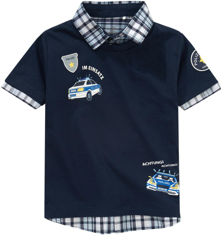 Jungen Poloshirt mit Polizei-Motiv (Nur online)