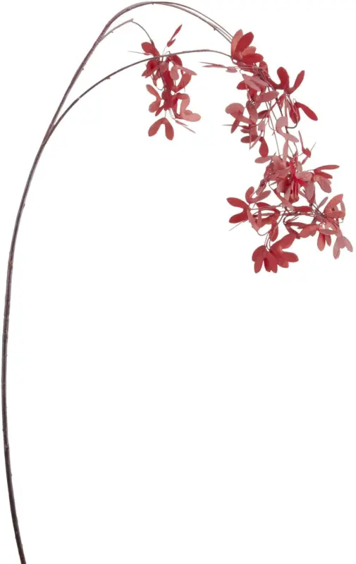 Dekozweig Ahornzweig II in Rot